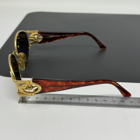 Tura Eyeglasses Frames Women Sunglasses Vintage 954 Gold 130mm  Frames Only main image 3